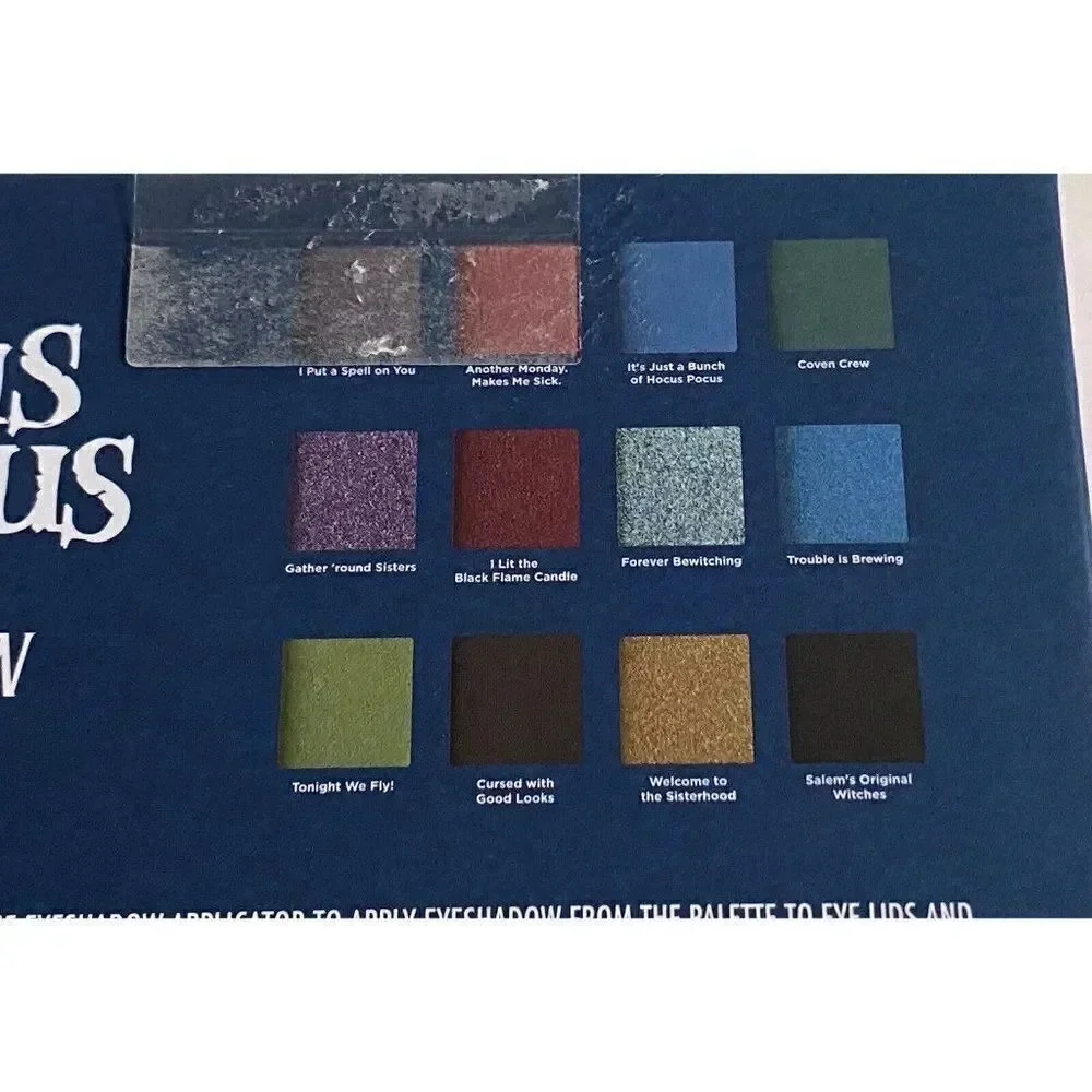 Taste Beauty Disney Hocus Pocus Tonight‎ We Fly 12 Count Eyeshadow Palette NEW